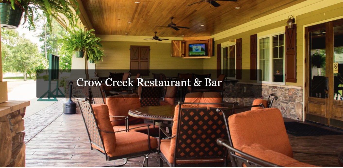 Crow Creek onsite restaurant
