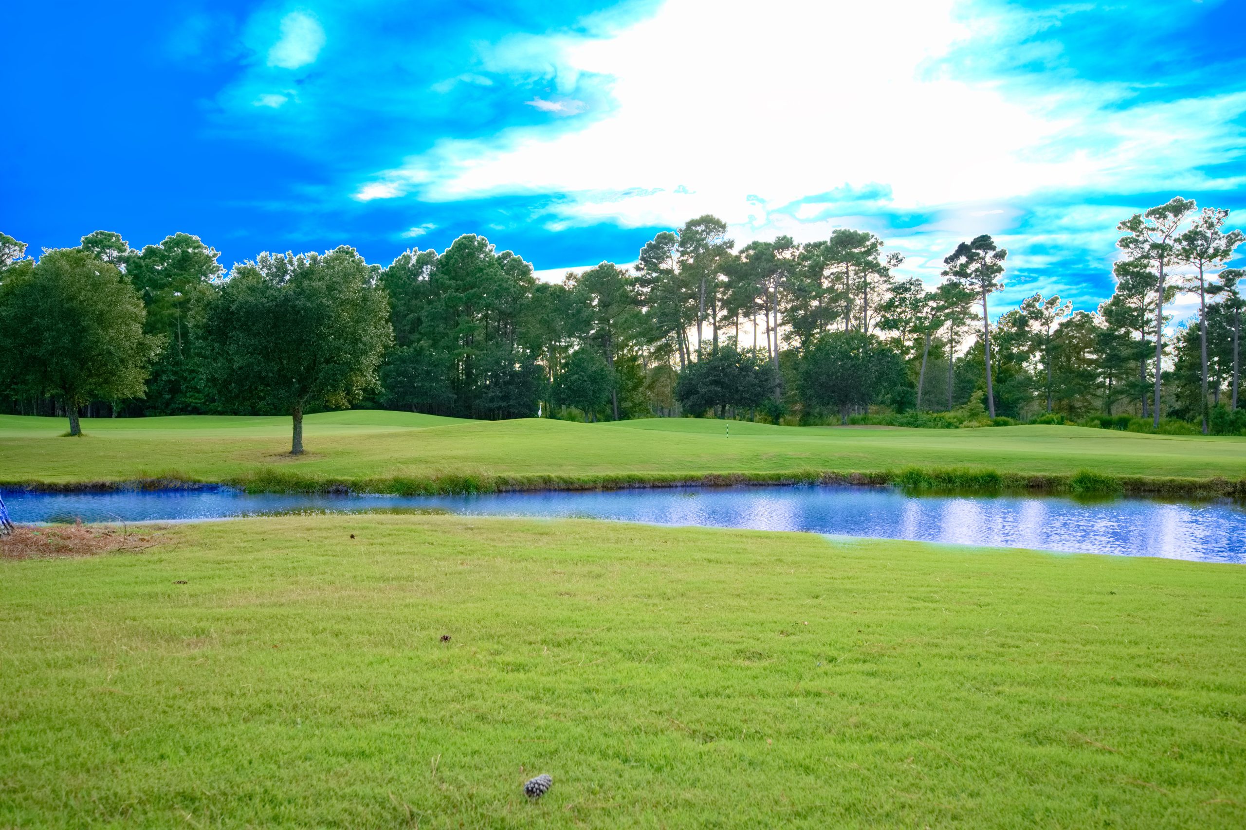 Crow Creek Golf Course with Pond View